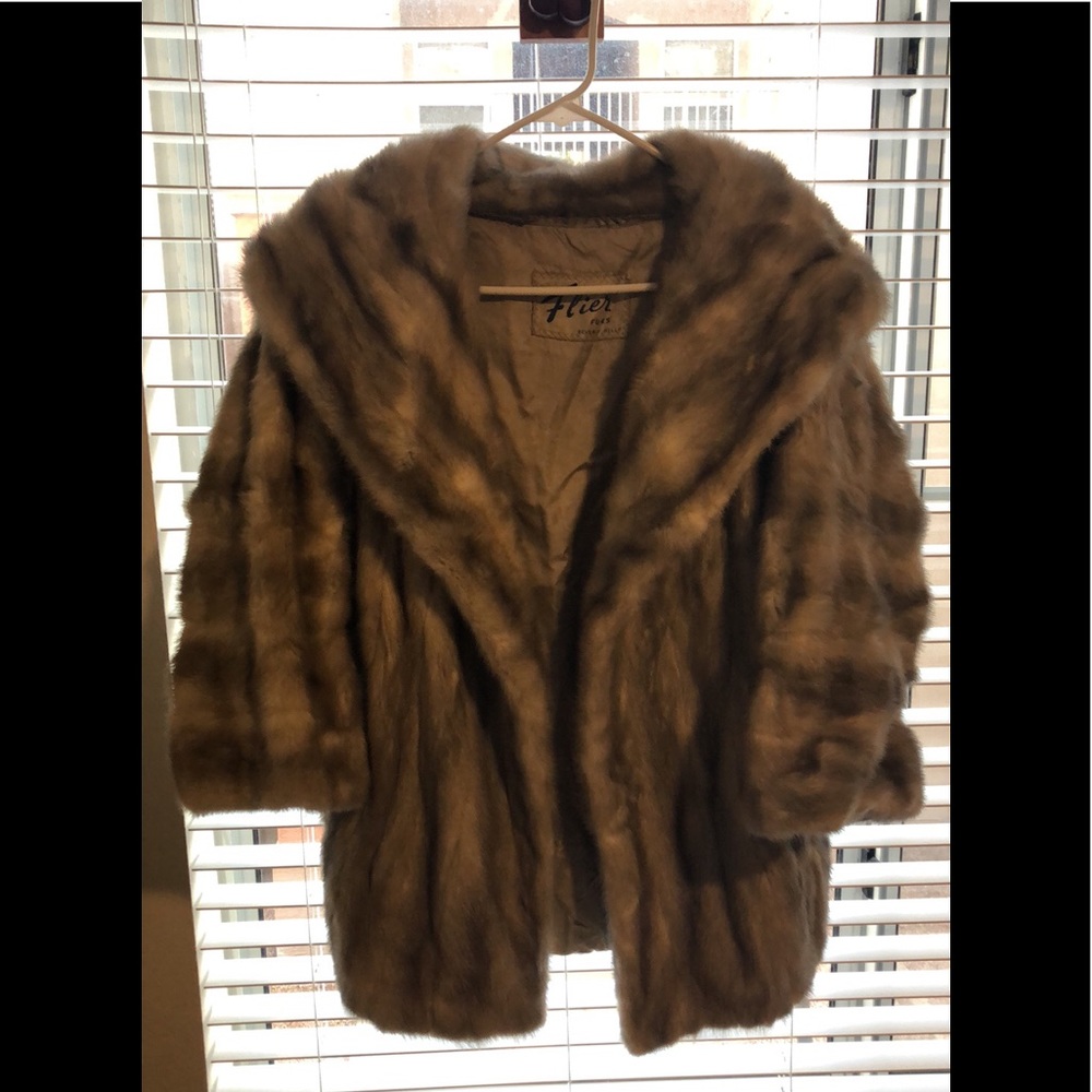 Flier Fur Coat by Beverly Hills